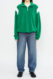 Terry Zip Sweatshirt