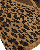 Leopard Camouflage Cardigan