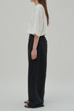 Row Belted Wide Pants