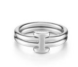Happiness silver ring (male)