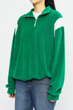 Terry Zip Sweatshirt