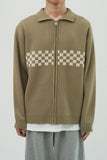 Checker Zip Jacket