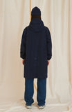 Utility Hooded Long Windblock Jacket