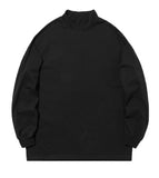 Boy Fit Layered Half Turtleneck