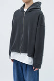 Pigment Crop Hooded Zip-up