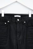 Mu Coated Black Jeans