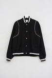 Nylon Varsity Jacket