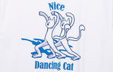 NICE DANCING CAT TEE