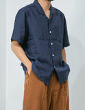 Linen Wide Camp Shirt