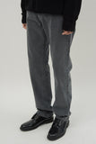 Gray Denim Pants