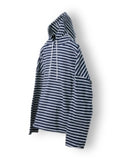 Stripe Stopper Over Hood Long Sleeve