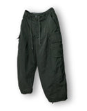 Nylon Touch Cargo Balloon Pants