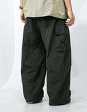 Nylon Touch Cargo Balloon Pants