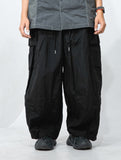 Nylon Touch Cargo Balloon Pants