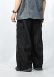 Nylon Touch Cargo Balloon Pants