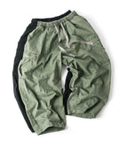 Straight Cargo Balloon Pants