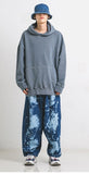 Bleach Denim Balloon Pants