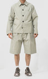 Cn Button Shirt Jacket & Bermuda Pants