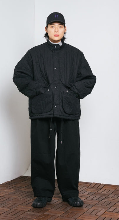 ANGLAN (アングラン) - Two Pocket Over Quilting Jacket – einz.jp