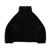 High Neck Zip up Fleece Jacket