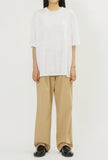 Dry Cotton Two Tuck Slacks