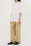 Dry Cotton Two Tuck Slacks