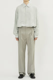 Dry Cotton Two Tuck Slacks