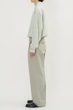 Dry Cotton Two Tuck Slacks