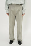 Dry Cotton Two Tuck Slacks