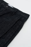 Out Pintuck Denim Pants