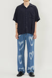 Heart Denim Pants