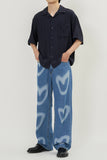 Heart Denim Pants