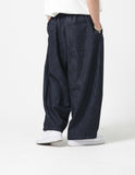 [AG] Section Wide Denim Balloon Pants