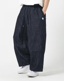 [AG] Section Wide Denim Balloon Pants