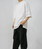 Cotton Over Trim Half Tee