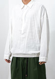 PK Half Open Linen Shirt