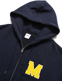 M LOGO FULL-ZIP HOODIE