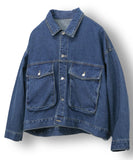 Big Pocket Denim Trucker Jacket