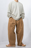 Volume Tuck Wide Pants