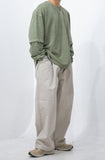 Volume Tuck Wide Pants