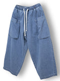 Over Pocket Denim Jungle Pants