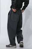 Denim Sarrouel Banding Pants