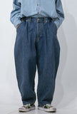 Denim Sarrouel Banding Pants