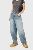 Move washing boy fit denim pants