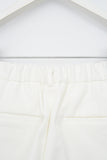 Wales White Cotton Pants