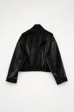 Rin Leather Cropped Jacket