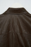 Eco Leather Shirt