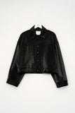 Rin Leather Cropped Jacket