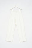 Wales White Cotton Pants