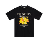 One Flower Saturday Half T-shirt